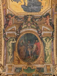 Justizreform im Jahr 1667, Deckenmalerei aus der Galerie des Glaces